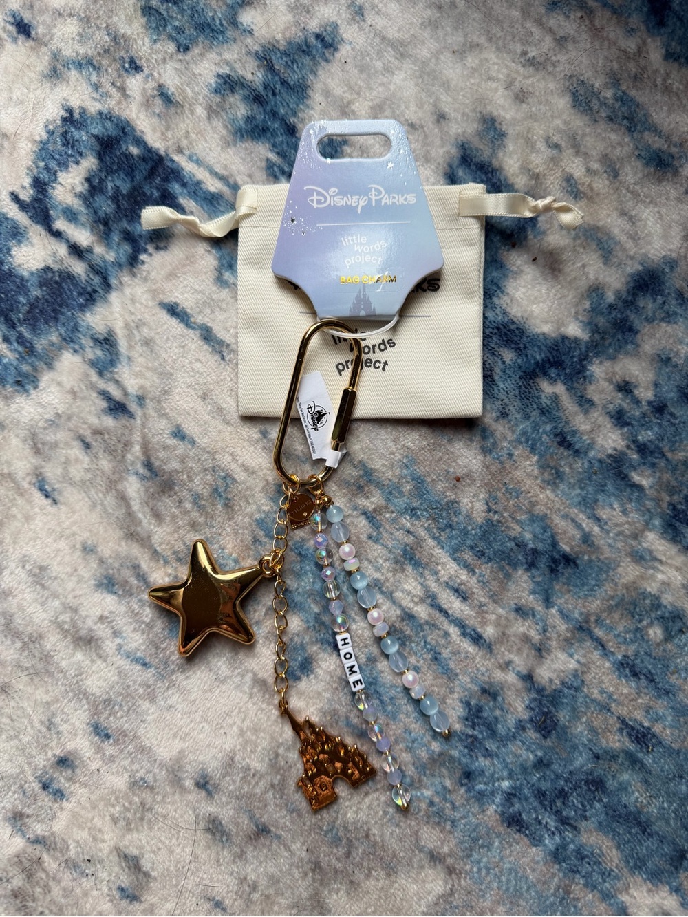 Disney Parks x Little Words Project Home Bag Charm